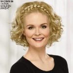 Braided Headband Hair Piece with Curls by Paula Young