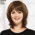 Curlable Mid-Length Topper VersaFiber Hair Piece by Paula Young