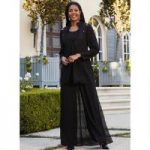 Embroidered 3-Pc. Flowy Pantset by EY Boutique