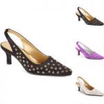 Glam Grommet Slingback by EY Boutique