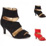 Curvy Cutout Sueded Bootie by EY Boutique