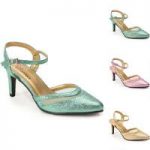 All That Glitters Ankle-Strap Pump by EY Boutique