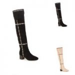 Whipstitch Over-Knee Boot by EY Boutique