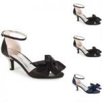 Beautiful Bow Ankle-Strap Pump by EY Boutique