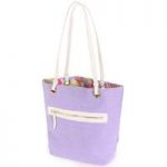 Reversible Linen Tote by EY Boutique