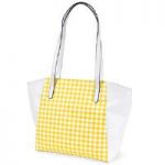 Gingham Tote by EY Boutique