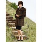 PY Think Mink 2 Jacket and Hat Set by Lisa Rene